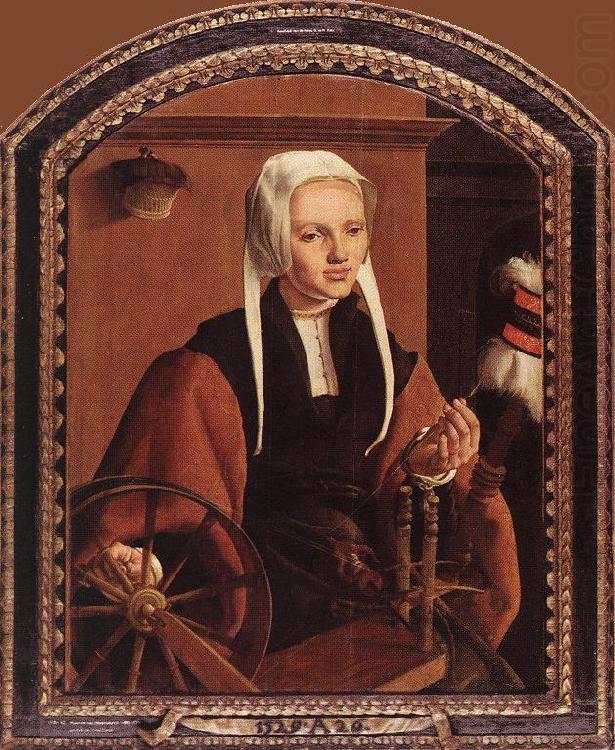 Portrait of Anna Codde, Maerten van heemskerck